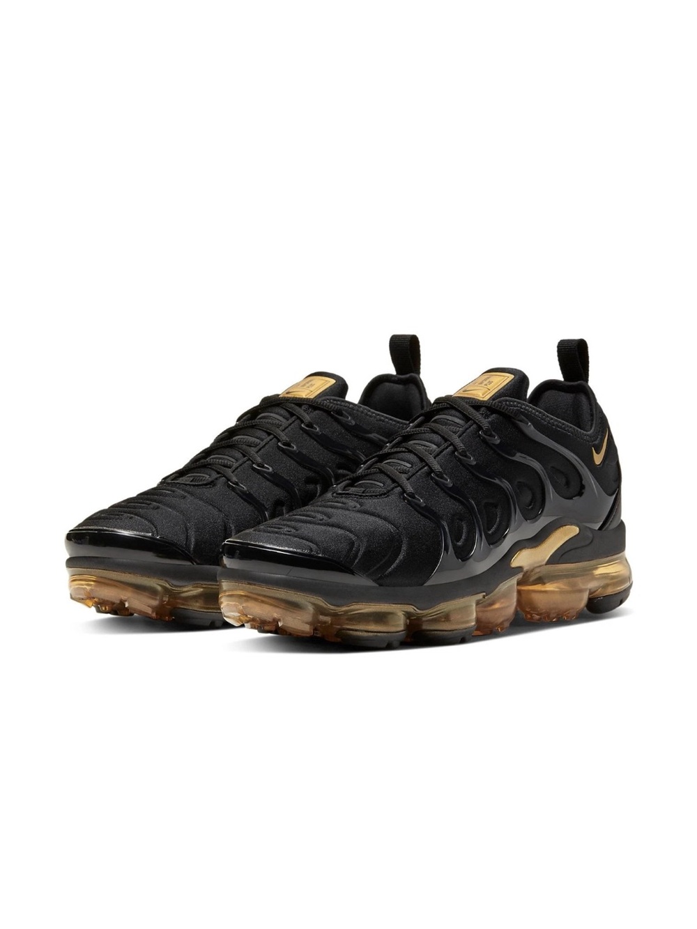 Nike Air Vapormax Plus Black Metallic Gold CW7299-001  Mens sizes New Ships now